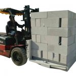 Gidravlik forklift beton g'isht / blokni ko'taruvchi qisqich