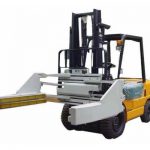 Qaytib tushuvchi gidravlik beton g'isht qisqichi forklift uchun