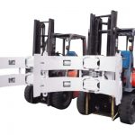 Forklift qismlari Forklift qo'shimchalari Chelik rotator qog'ozli rulonli qisqich