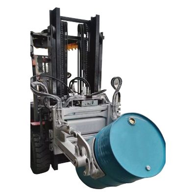 Gidravlik forklift 55 ggallonli drum qisqichlari forkliftlar uchun