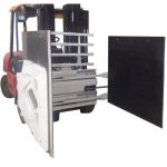 Forklift yuk mashinasi uchun karton qisqichi, forkliftni biriktirish uchun karton qisqichi, karton tutqichi.