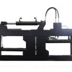 Forklift yon tomonini almashtirish uchun vilka joylashtiruvchi