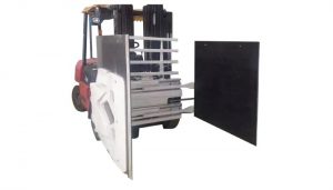 Forkliftni biriktirish uchun karton qisqichlar