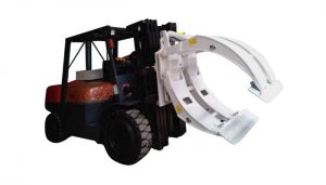 Modkali ishlov berish uskunalari Forklift qog'ozli rulonli qisqich