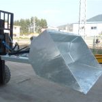 3 tonna yuk mashinasi, gidravlik chelak bilan